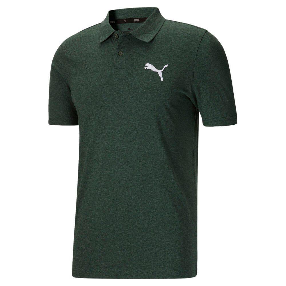 商品Puma|Essentials Heather Logo Short Sleeve Polo Shirt,价格¥223,第1张图片