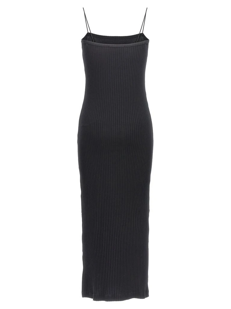 商品Helmut Lang|Helmut Lang Straight-Neck Ribbed Dress,价格¥1419-¥1516,第2张图片详细描述