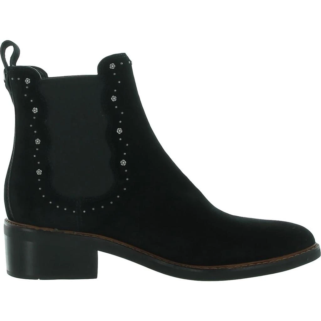 商品Coach|Coach Womens Bowery Suede Ankle Booties,价格¥608,第4张图片详细描述