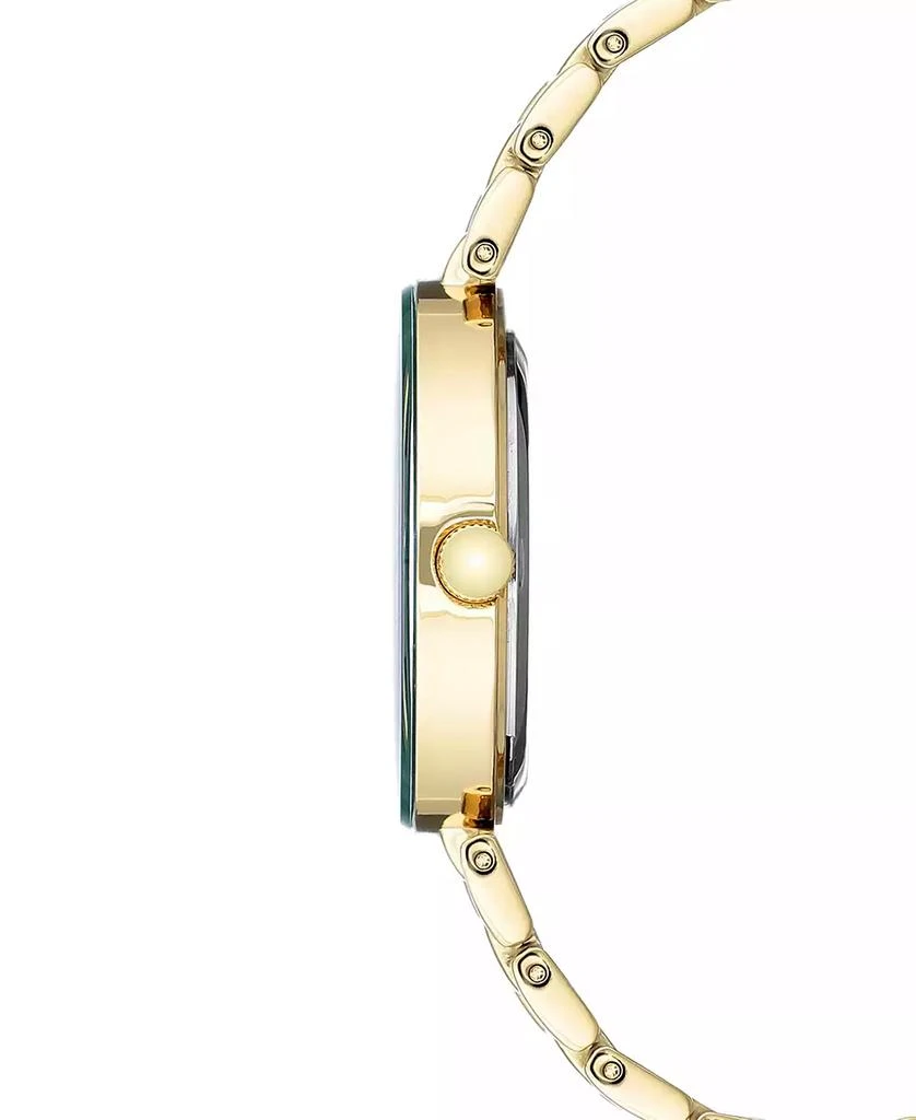 商品Anne Klein|女士镶钻金色钢带手表 32mm,价格¥569,第2张图片详细描述