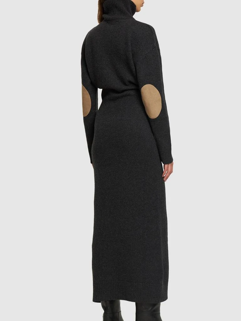 商品AMI|Wool Blend Knit Turtleneck Long Dress,价格¥3478,第2张图片详细描述