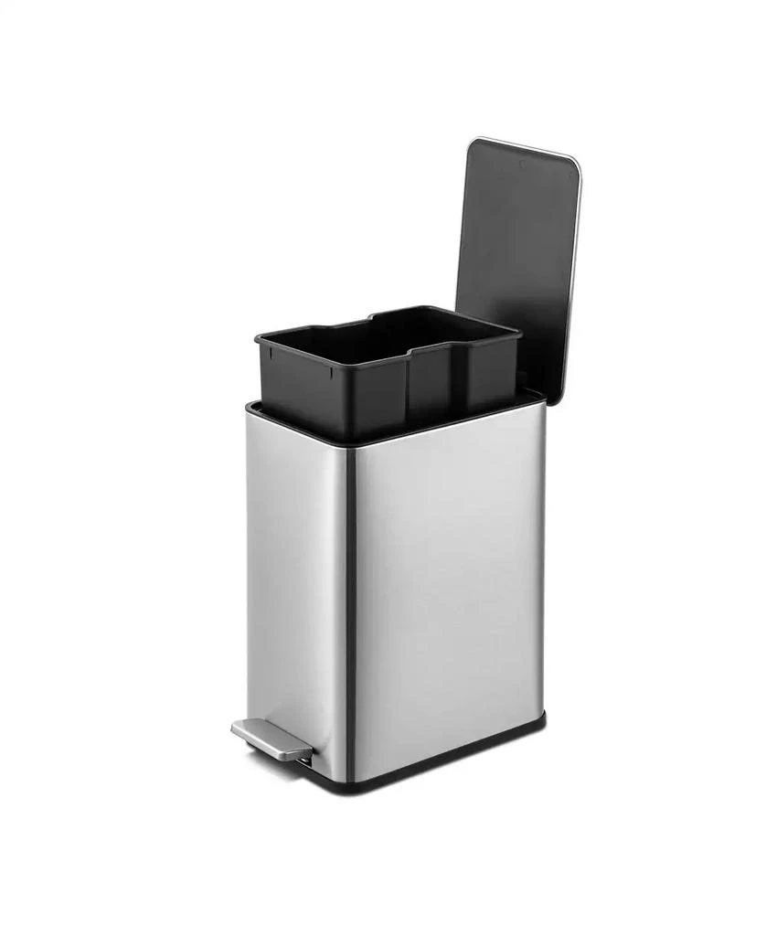 商品QualiaZero|2.6 Gallon Slim Step Can,价格¥319,第2张图片详细描述