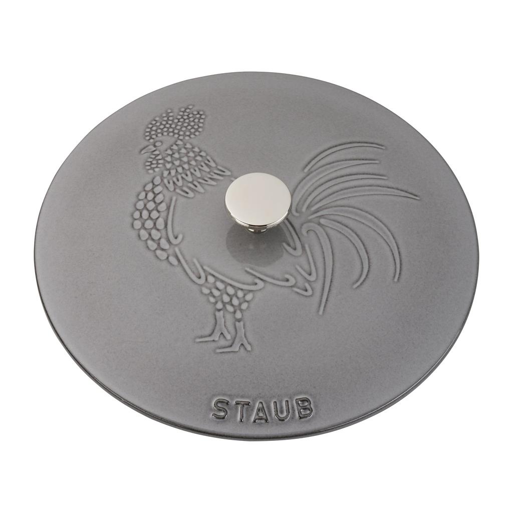 Staub Cast Iron 3.75-qt Essential French Oven Rooster商品第4张图片规格展示