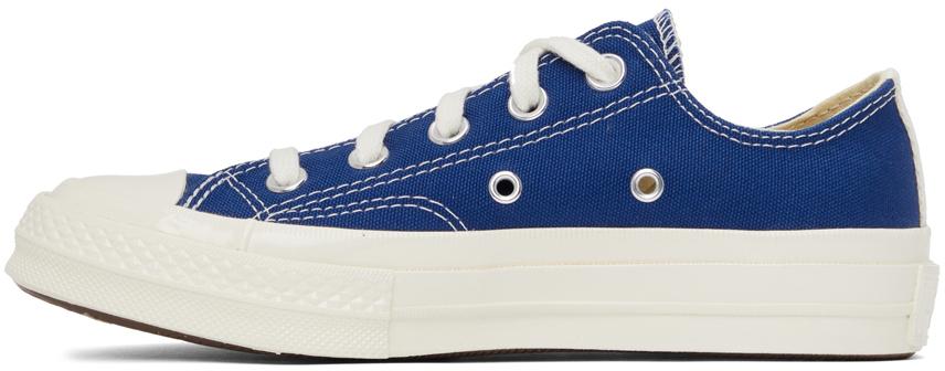 Blue Converse Edition Half Heart Chuck 70 Low Snekaers商品第3张图片规格展示