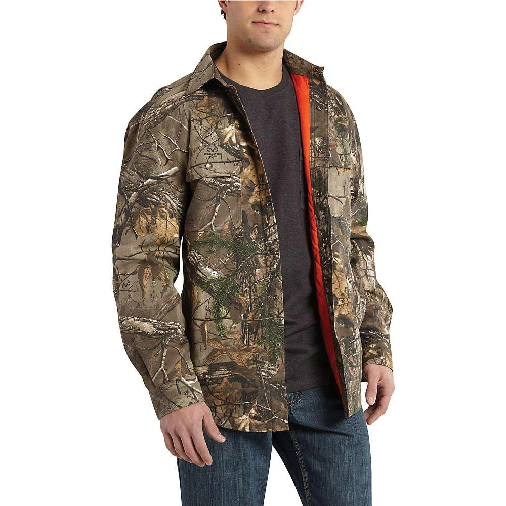 商品Carhartt|Carhartt Men's Wexford Camo Shift Jacket,价格¥405,第3张图片详细描述