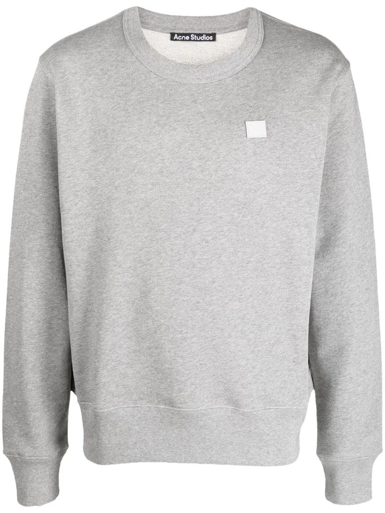 商品Acne Studios|ACNE STUDIOS - Logo Cotton Sweatshirt,价格¥1627,第1张图片