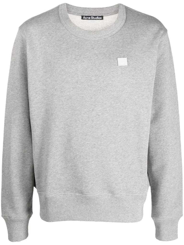 商品Acne Studios|ACNE STUDIOS - Logo Cotton Sweatshirt,价格¥1631,第1张图片