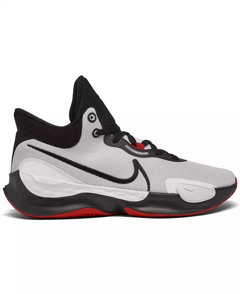 商品NIKE|Men's Renew Elevate 3 Basketball Sneakers from Finish Line,价格¥519,第2张图片详细描述