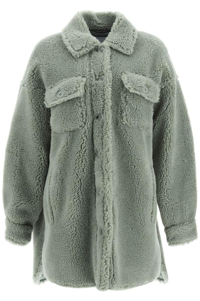 商品STAND STUDIO|'SABI' WOOL BLEND TEDDY JACKET,价格¥1894,第1张图片