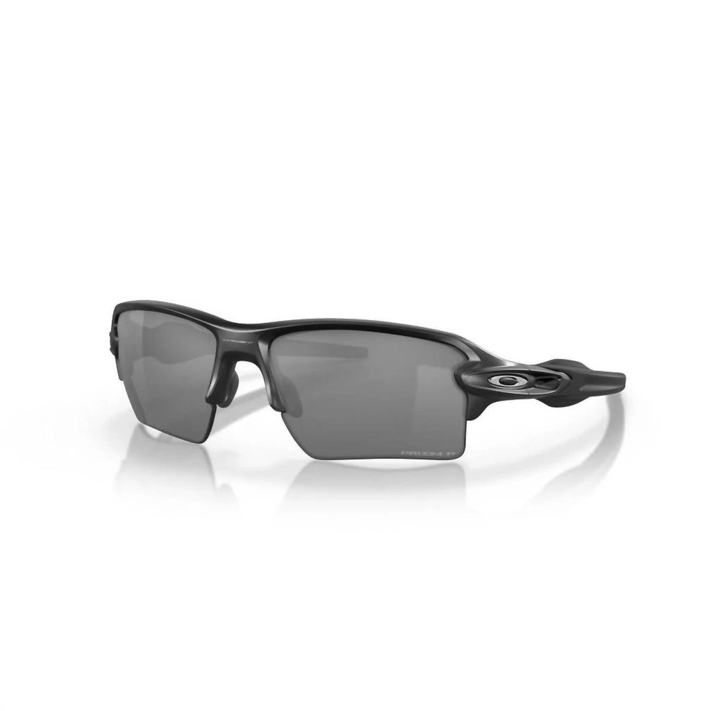 商品Oakley|Flak 2.0 Xl Polarized Sunglasses 9188 - 96 - 59 In Matte Black/prizm Black/silver O,价格¥1409,第1张图片