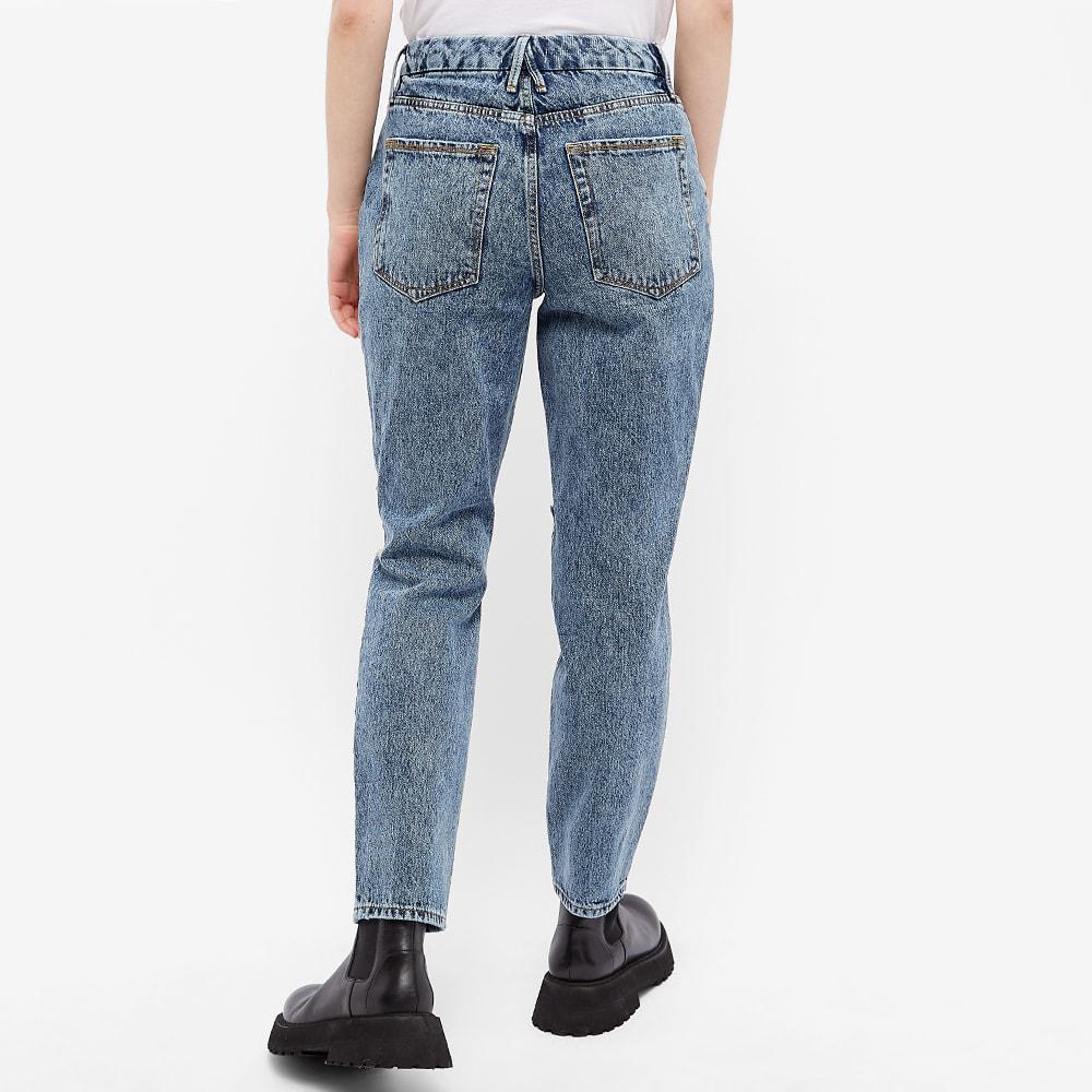 商品Good American|Good American Classic High Rise Slim Straight Jean,价格¥633,第6张图片详细描述