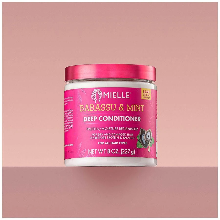 商品Mielle Organics|Deep Conditioner Babassu & Mint,价格¥119,第2张图片详细描述