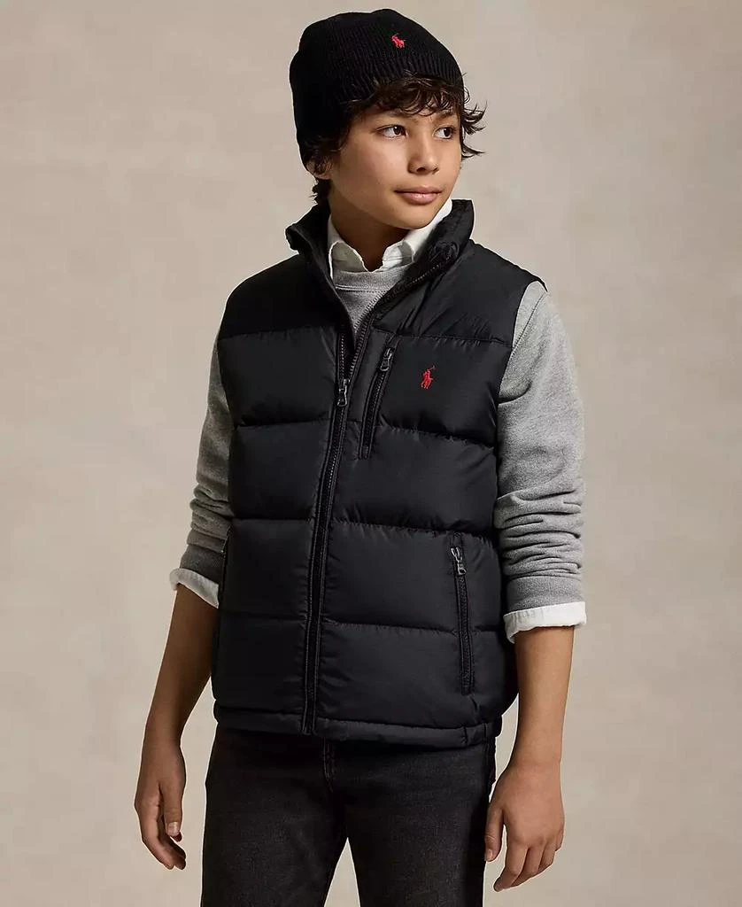 商品Ralph Lauren|Big Boys Ripstop Down Vest Jacket,价格¥743,第1张图片