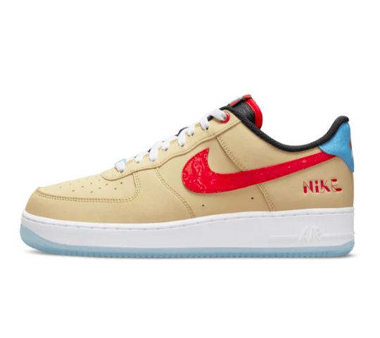 男款 Nike Air Force 1 '07 LV8 休闲鞋 棕红 火星鞋商品第3张图片规格展示