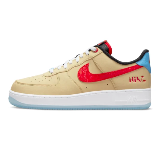 商品NIKE|男款 Nike Air Force 1 '07 LV8 休闲鞋 棕红 火星鞋,价格¥887,第3张图片详细描述