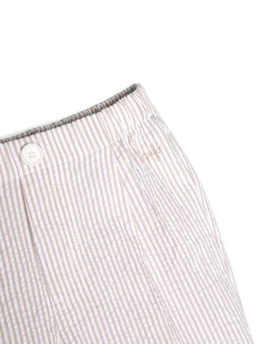 商品IL GUFO|IL GUFO 男童套装 P23PB019C1078B133 浅棕色,价格¥681,第4张图片详细描述