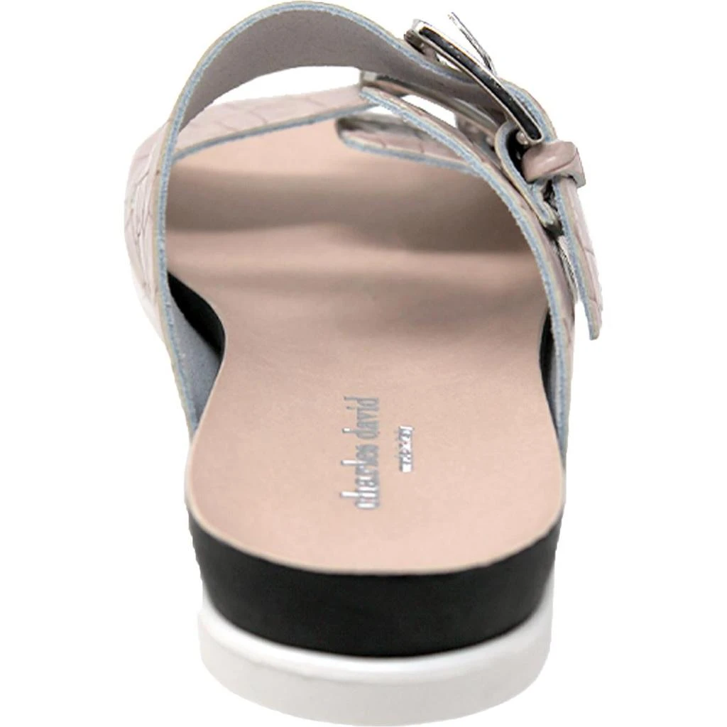Charles David Lonnie Women's Faux Leather Crocodile Embossed Footbed Sandals 商品