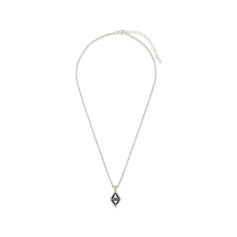 商品Sterling Forever|Nerezza Pendant Necklace,价格¥603,第2张图片详细描述