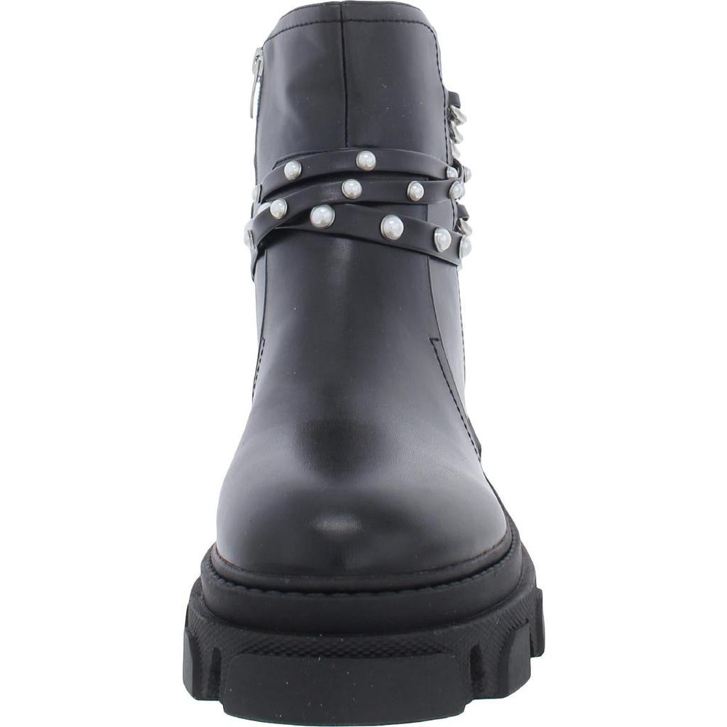 商品Nine West|Nine West Womens Cearlz 3 Embellished Lugged Sole Ankle Boots,价格¥541,第5张图片详细描述