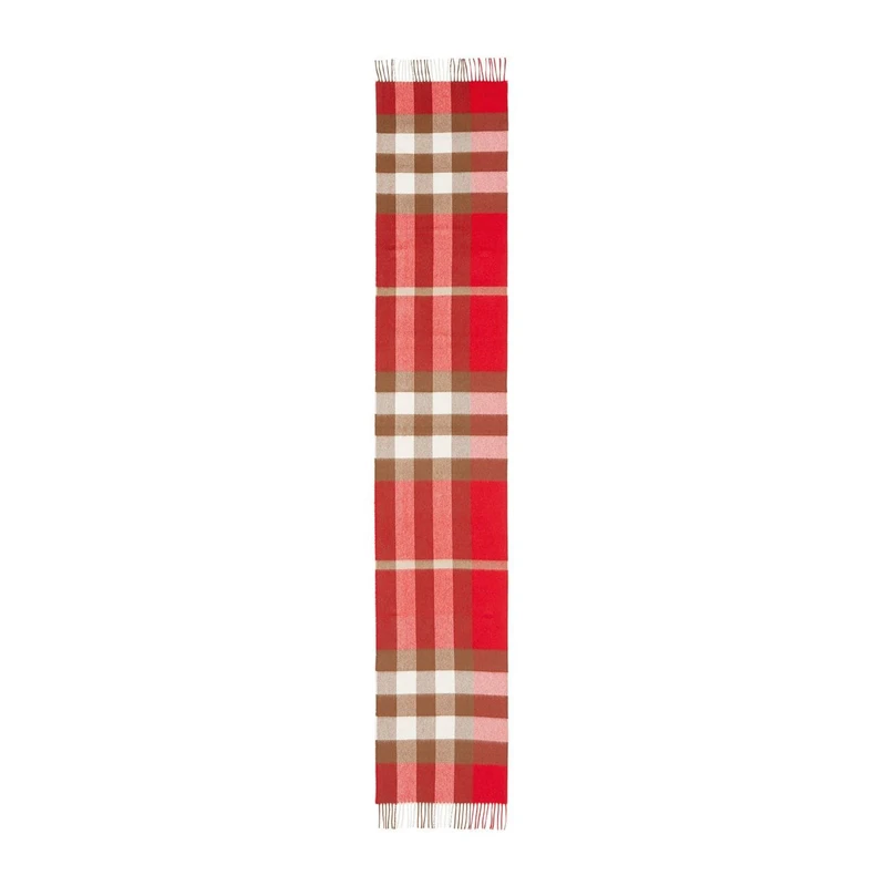 Burberry 巴宝莉 女士红色羊绒围巾 8022348-红色 商品