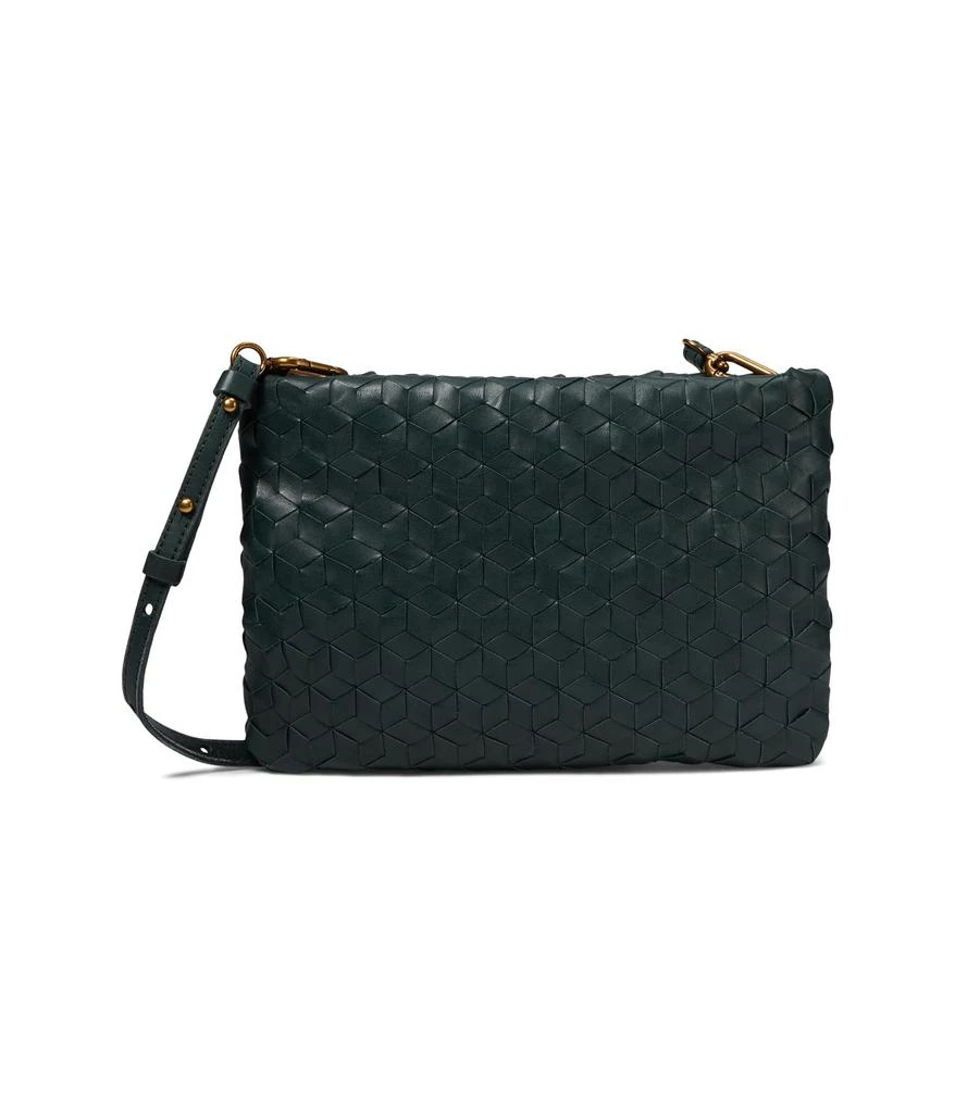 商品Madewell|The Puff Crossbody Bag: Woven Leather Edition,价格¥468,第1张图片