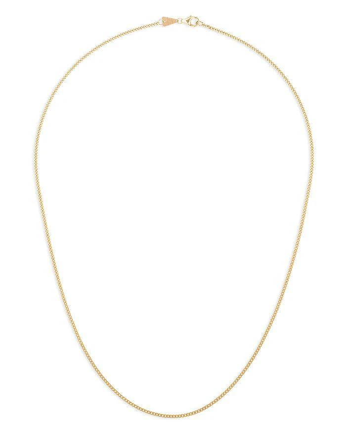 商品Adina Reyter|14K Yellow Gold Curb Link Chain, 16",价格¥4450,第2张图片详细描述