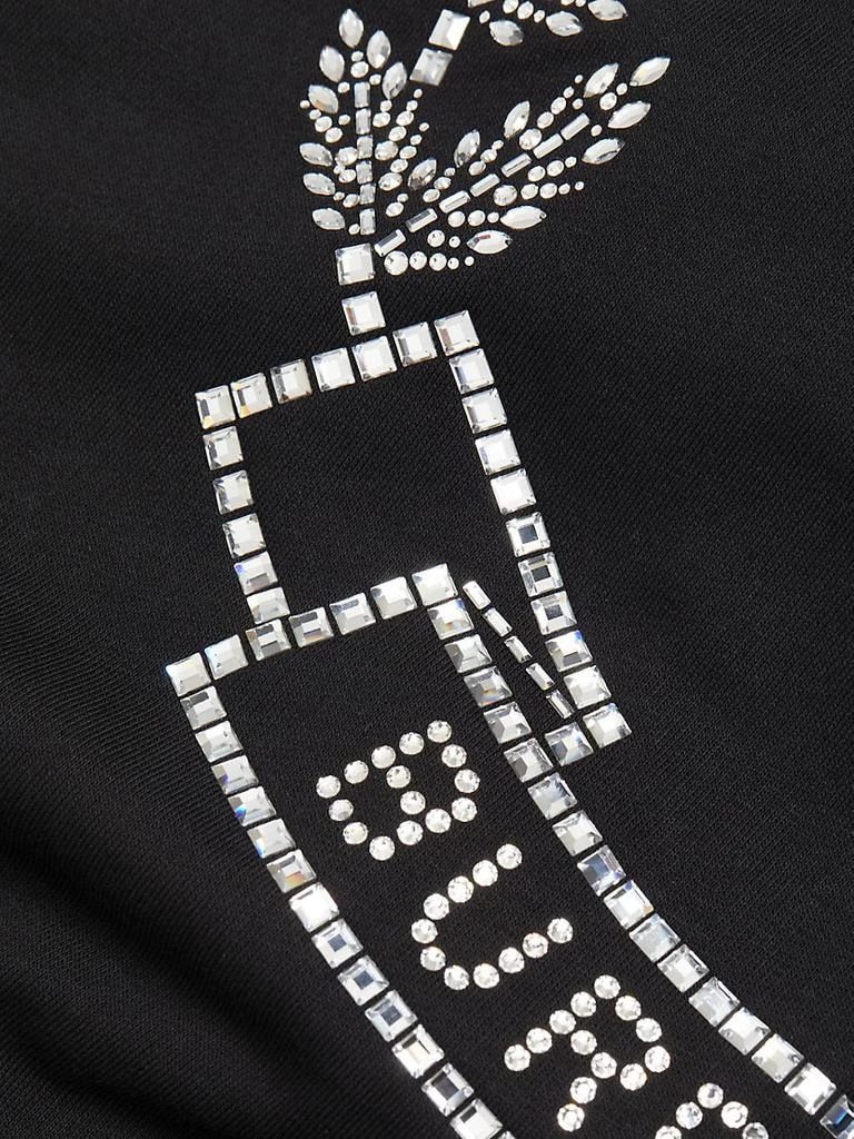 Oversized Crystal-Embellished Cotton Hoodie 商品