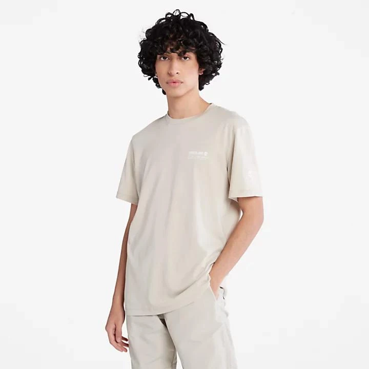 商品Timberland|Luxe Comfort Essentials Tencel™ x Refibra™ T-Shirt in Grey,价格¥289,第5张图片详细描述
