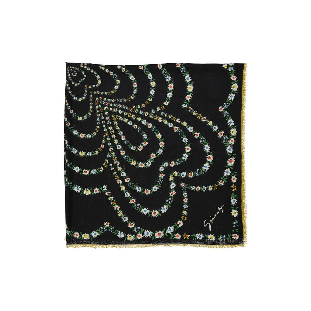 商品Givenchy|Givenchy Square Cashmere Foulard,价格¥2889,第2张图片详细描述