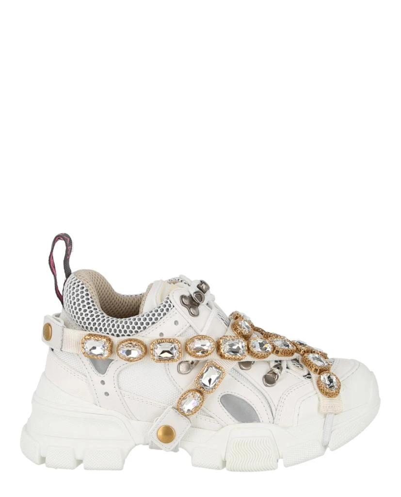 商品Gucci|Flashtrek Chunky Leather Sneakers,价格¥2462,第2张图片详细描述