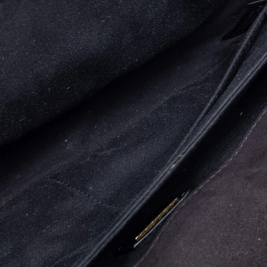Fendi Black Leather 3Baguette Shoulder Bag 商品