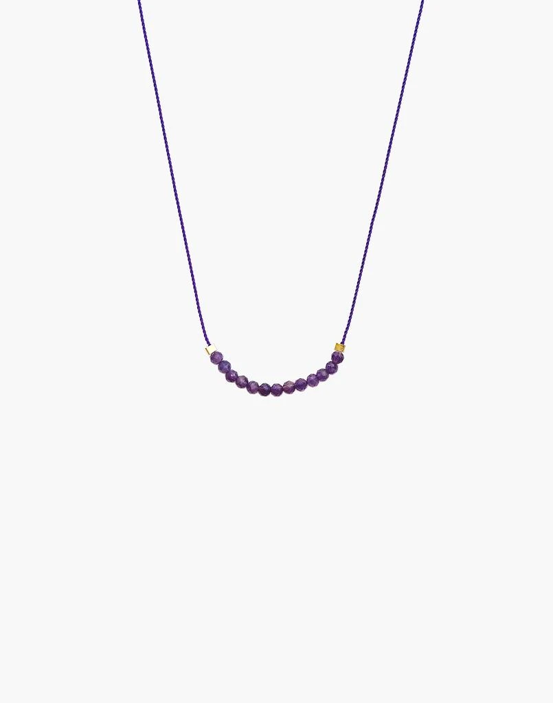 商品Madewell|Cast of Stones Amethyst Necklace,价格¥203,第2张图片详细描述