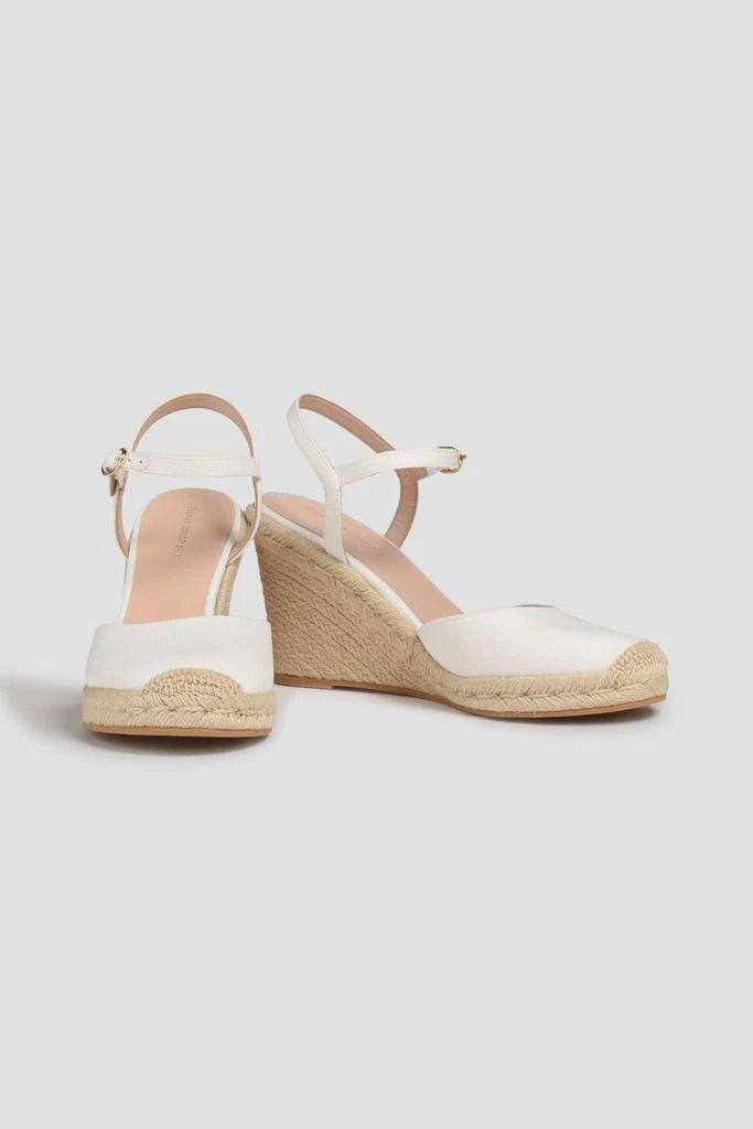 商品Stuart Weitzman|Mykonos canvas wedge espadrilles,价格¥1484,第2张图片详细描述
