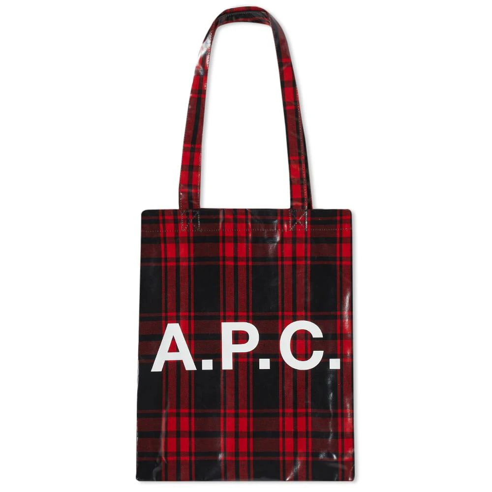 商品A.P.C.|A.P.C. Lou Check Tote Bag,价格¥437,第1张图片