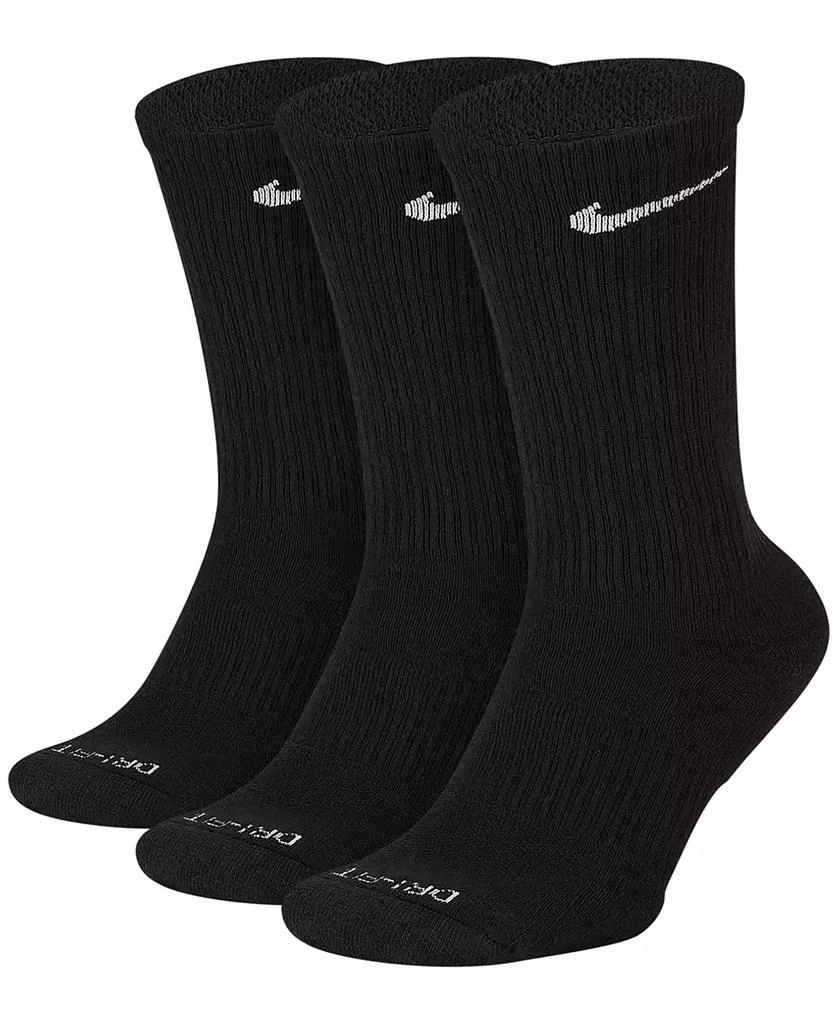 商品NIKE|Unisex Everyday Plus Cushioned Training Crew Socks 3 Pairs,价格¥127,第1张图片