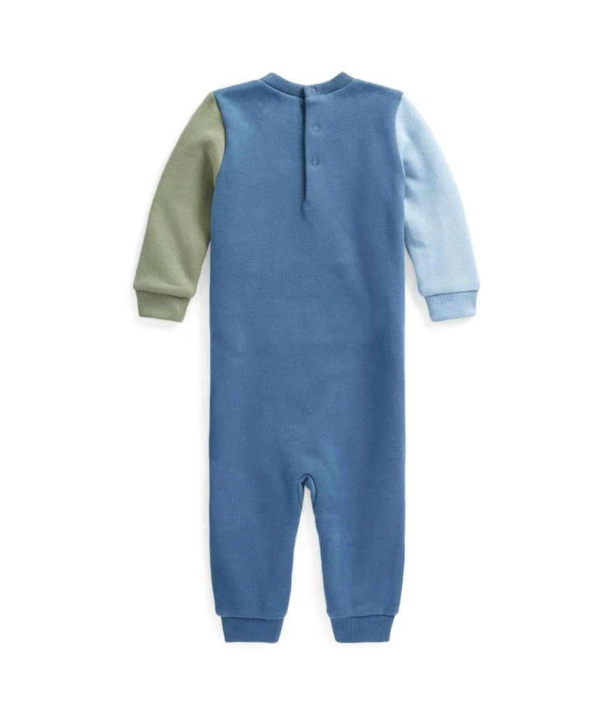 商品Ralph Lauren|Color-Blocked Fleece Coverall (Infant),价格¥369,第2张图片详细描述