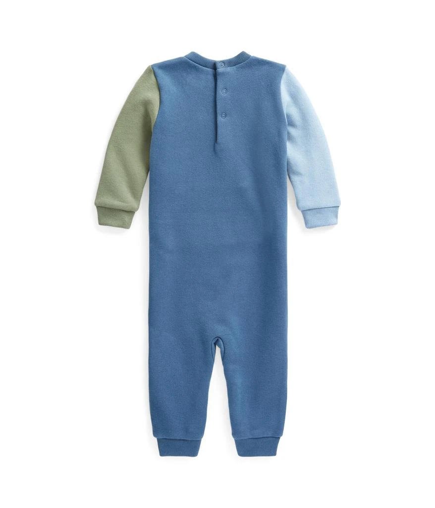 商品Ralph Lauren|Color-Blocked Fleece Coverall (Infant),价格¥234,第2张图片详细描述