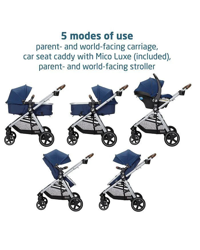 商品Maxi-Cosi|Zelia™2 Luxe 5 in 1 Modular Travel System,价格¥3738,第2张图片详细描述