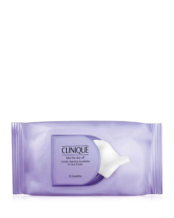 商品Clinique|脸部&眼部卸妆湿巾 - 50张,价格¥140,第1张图片