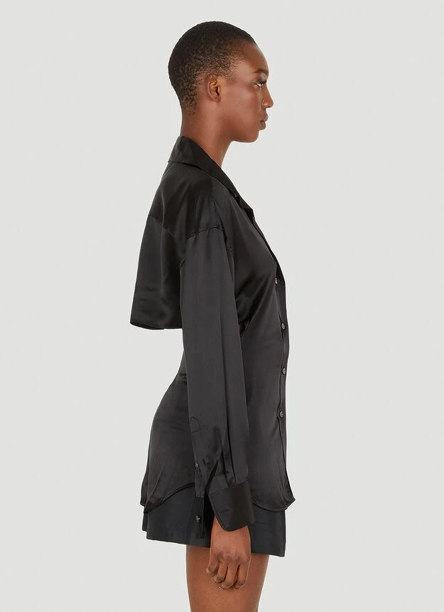 商品Alexander Wang|Cut Out Shirt in Black,价格¥1430,第3张图片详细描述