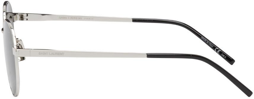 商品Yves Saint Laurent|Silver SL 533 Sunglasses,价格¥2628,第5张图片详细描述