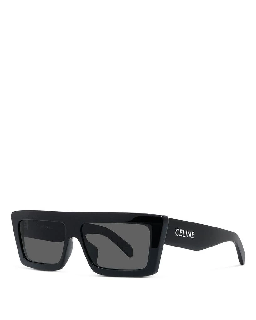 商品Celine|Monochroms Rectangular Sunglasses, 57mm,价格¥3309,第1张图片