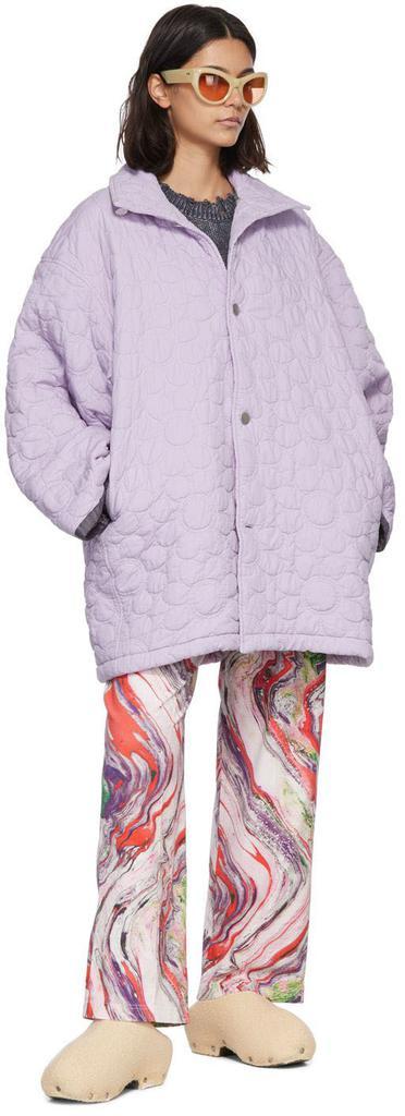 商品Acne Studios|Purple Cotton Jacket,价格¥3412,第6张图片详细描述