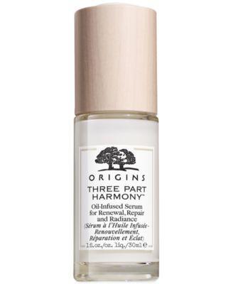 商品Origins|Three Part Harmony Oil-infused Serum For Renewal, Repair & Radiance,价格¥539,第1张图片