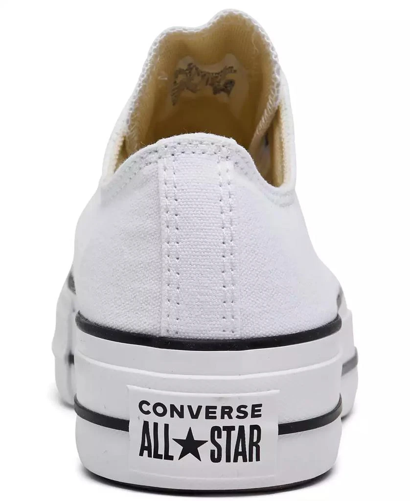 商品Converse|Women's Chuck Taylor All Star Lift Low Top Casual Sneakers from Finish Line,价格¥597,第4张图片详细描述