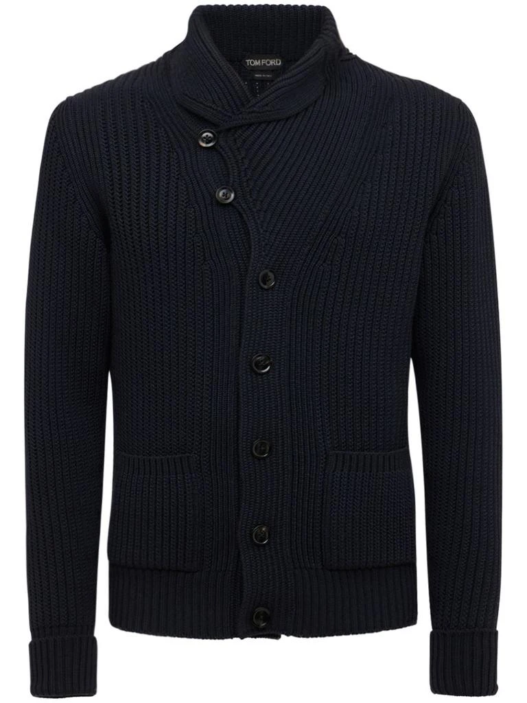 商品Tom Ford|Wool & Silk Knit Cardigan,价格¥10391,第1张图片