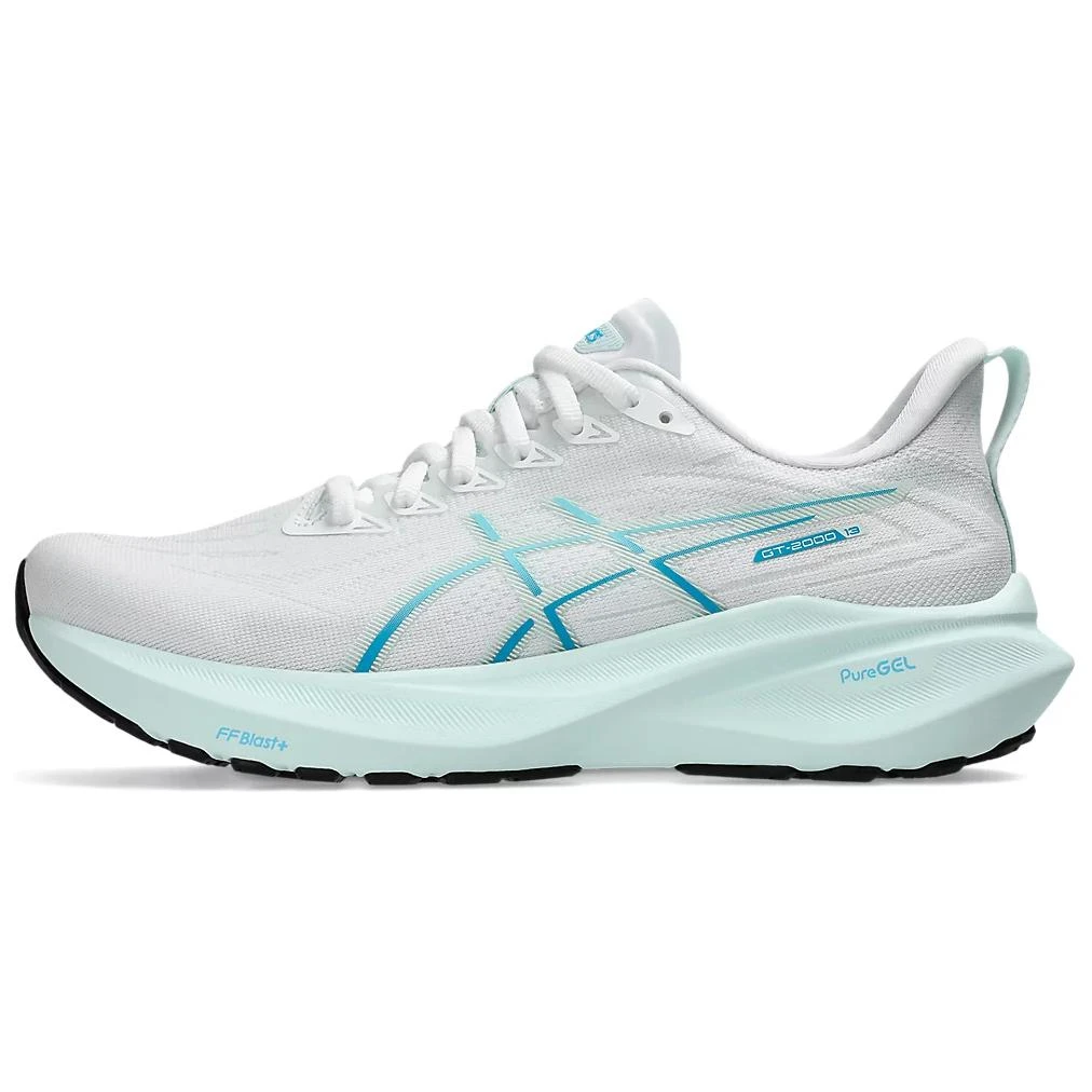 商品[国内直发] Asics|GT-2000 13 舒适轻盈防滑耐磨 低帮跑步鞋 女款 灰蓝色,价格¥889,第1张图片