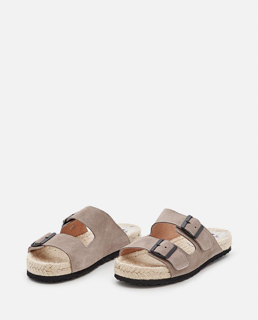 商品Manebi|20MM HAMPTONS SUEDE NORDIC SANDALS,价格¥1059,第4张图片详细描述