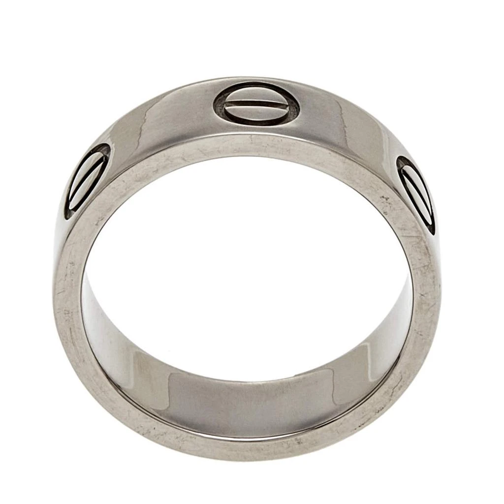商品[二手商品] Cartier|Cartier Love 18K White Gold Ring EU 48,价格¥5174,第4张图片详细描述