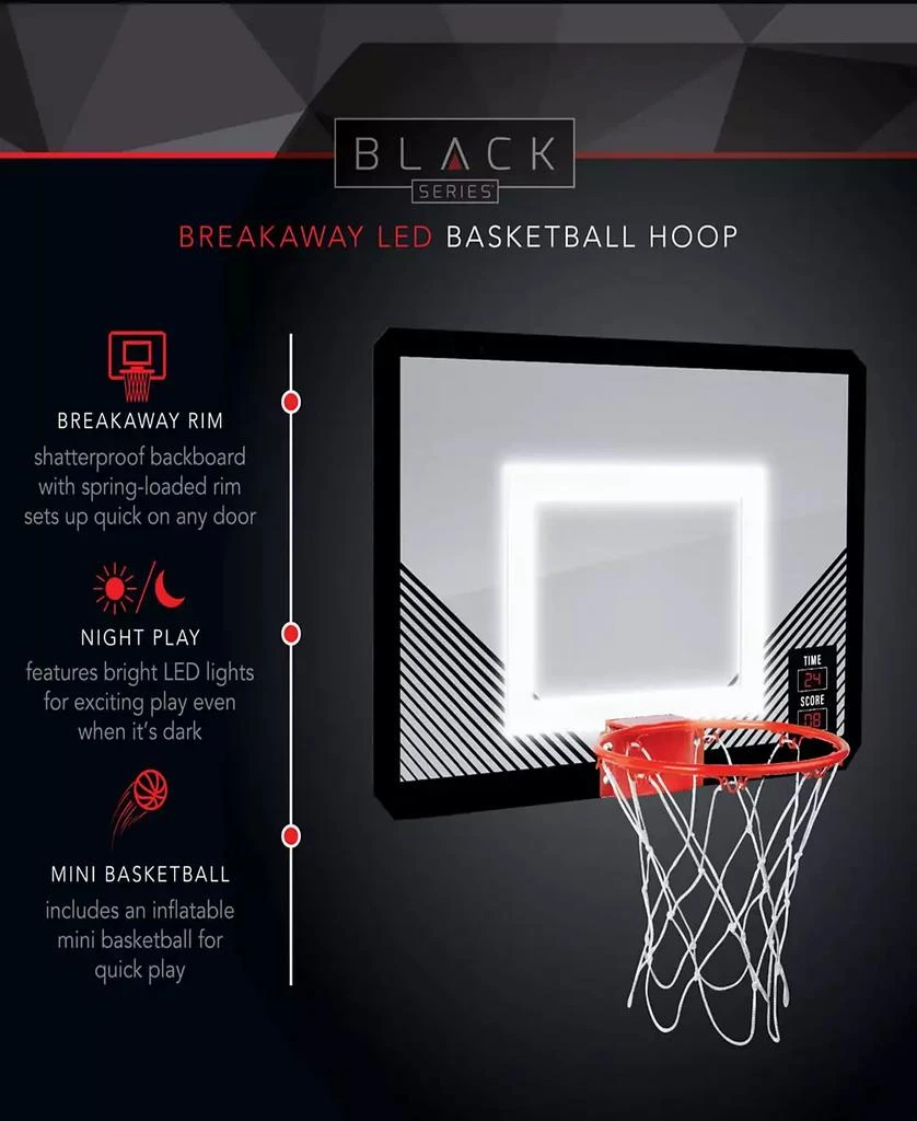 商品Black Series|Basketball Hoop Light-Up Pro 18",价格¥526,第4张图片详细描述